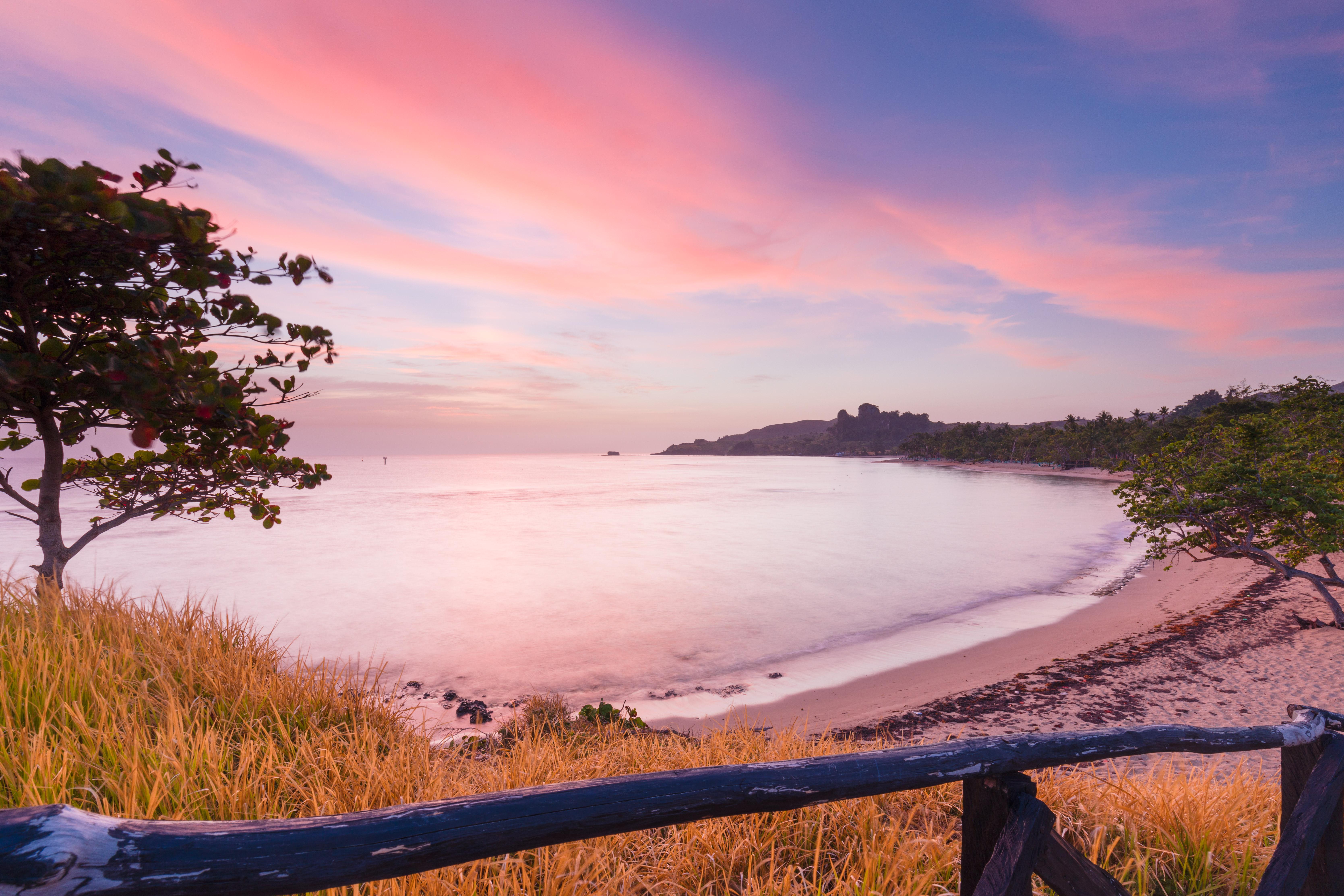 Playabachata Puerto Plata Exterior foto Sunset at the beach